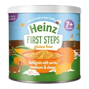 Thuc an bo sung danh cho tre tu 7 thang tuoi tro len bot ngu coc ca rot pho mai va bap ngot nghien heinz multigran with carrot sweetcorn and cheese 2048x2048